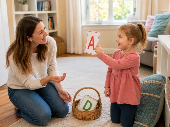 Step 3 of Alphabet Hunt Around the House