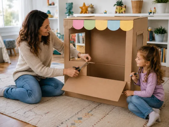 Step 1 of Turning a Box Into a Shop