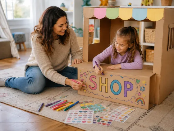 Step 2 of Turning a Box Into a Shop