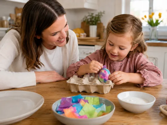 Step 4 of Five Ways to Decorate an Egg With No Dye