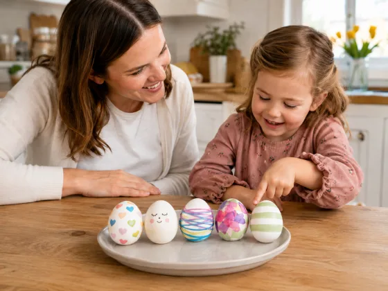 Step 7 of Five Ways to Decorate an Egg With No Dye