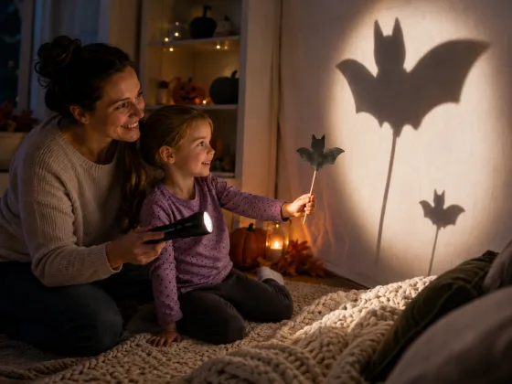 Step 6 of Spooky Shadow Puppets