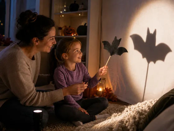 Step 7 of Spooky Shadow Puppets