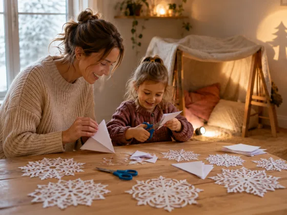 Step 6 of Winter Play When It Is Too Cold to Go Out