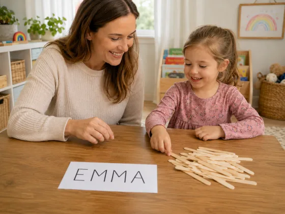 Step 2 of Building Your Name Out of Sticks